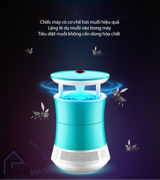 Đèn bắt muỗi Inhalant Mosquito 6 led RH1933