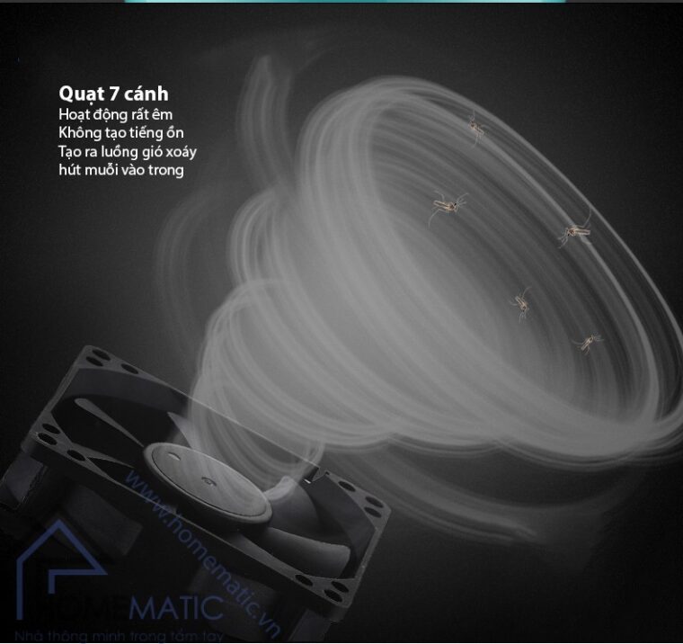 Đèn bắt muỗi Inhalant Mosquito 6 led RH1933