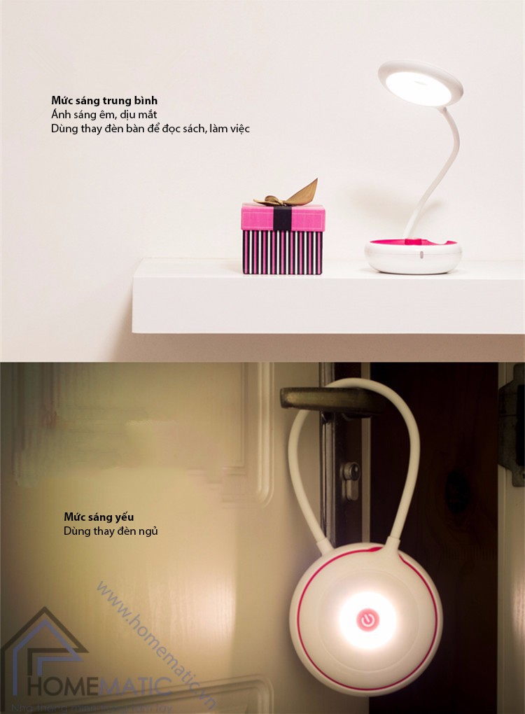 Đèn led pin sạc đa dụng để bàn, dã ngoại YOYO JP-SXD