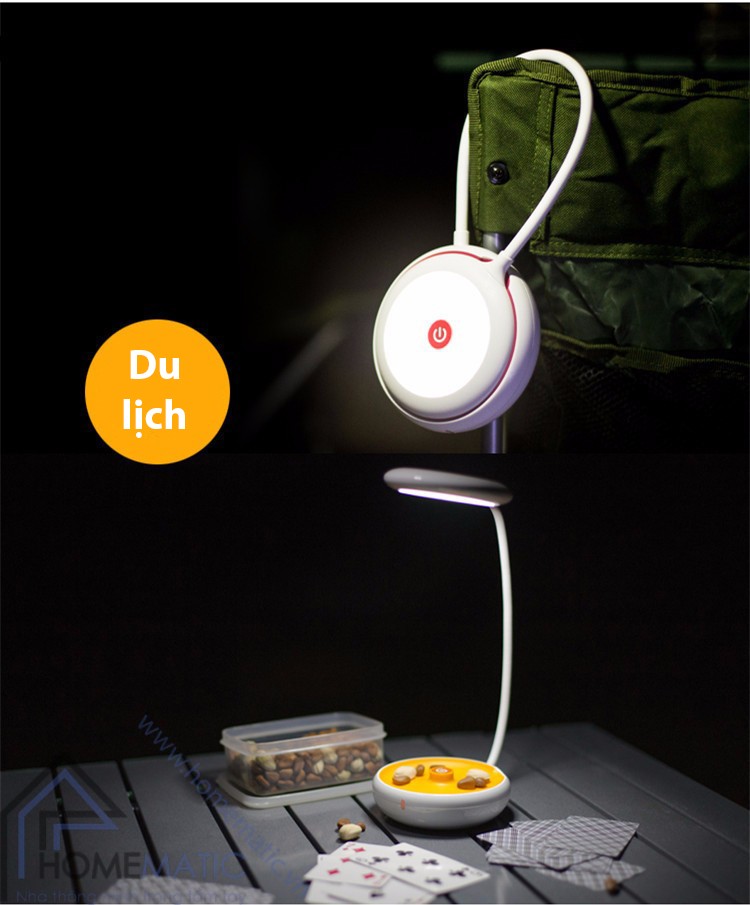 Đèn led pin sạc đa dụng để bàn, dã ngoại YOYO JP-SXD