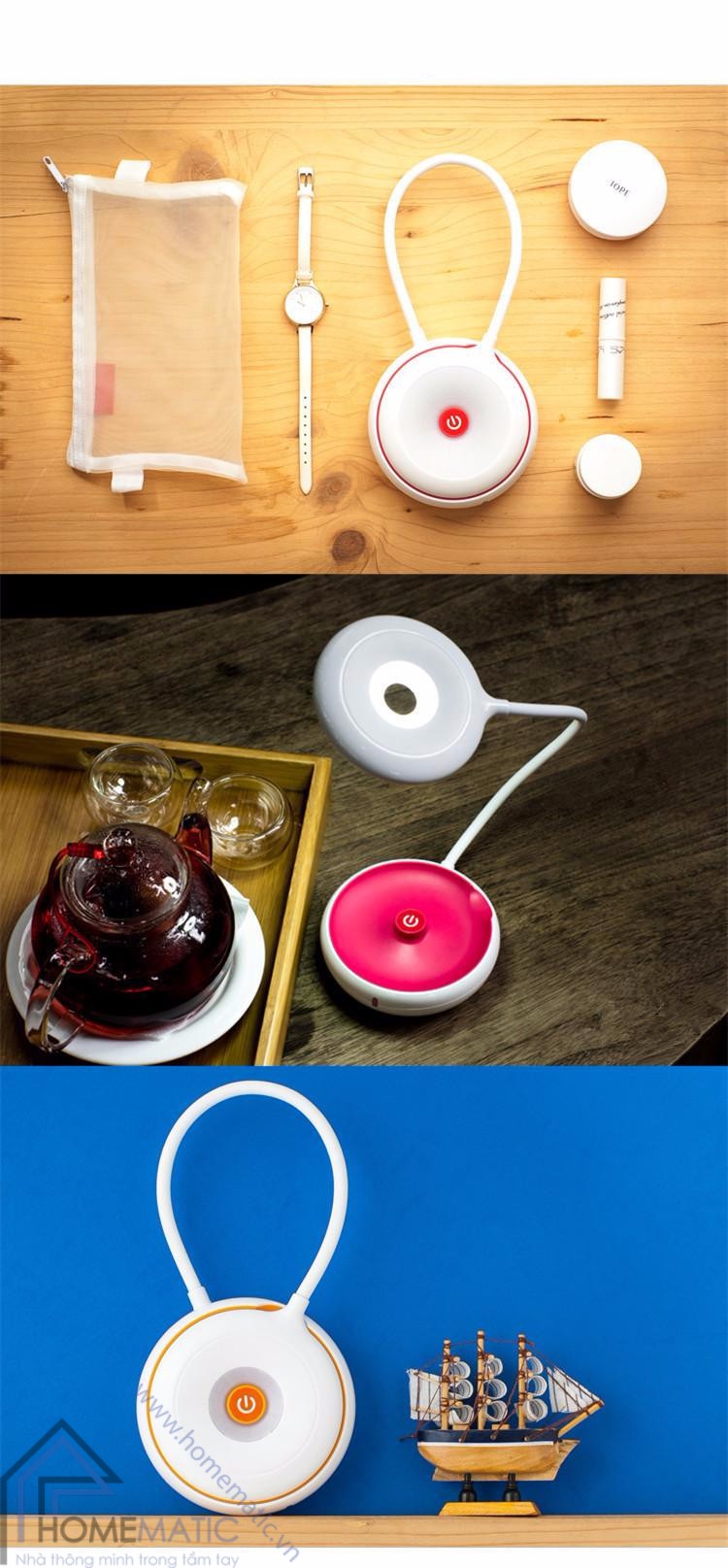 Đèn led pin sạc đa dụng để bàn, dã ngoại YOYO JP-SXD