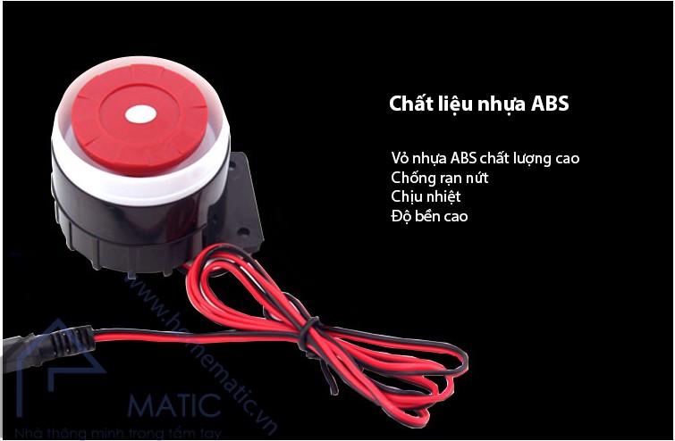 Loa còi hụ báo động SI12V