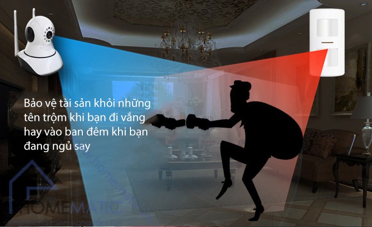 Cảm biến chuyển động hồng ngoại 2 cảm biến phát sóng PIR2DT