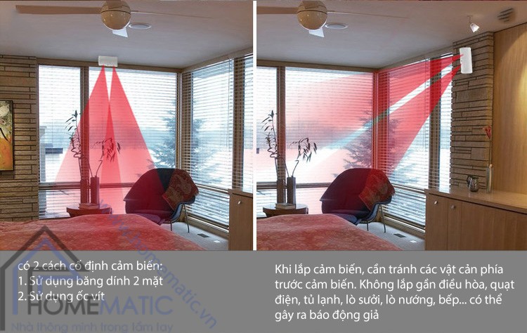 Cảm biến chuyển động hồng ngoại 2 cảm biến phát sóng PIR2DT