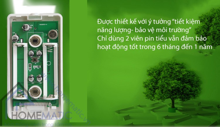 Cảm biến chuyển động hồng ngoại 2 cảm biến phát sóng PIR2DT