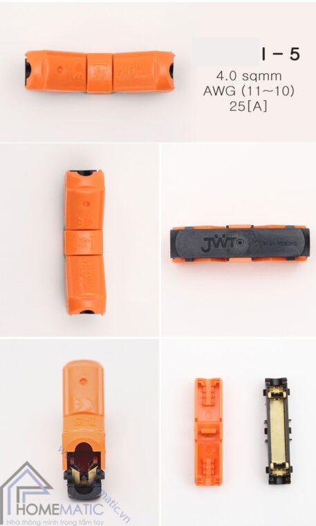 Cút nối thẳng chữ I dây điện đơn Hàn Quốc JOWX