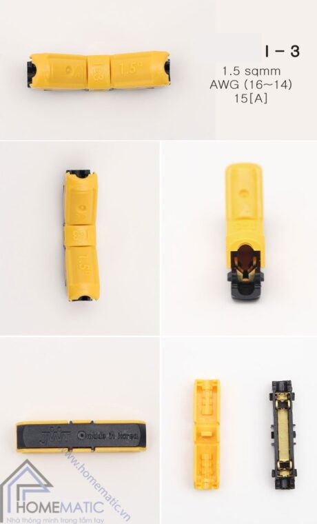 Cút nối thẳng chữ I dây điện đơn Hàn Quốc JOWX