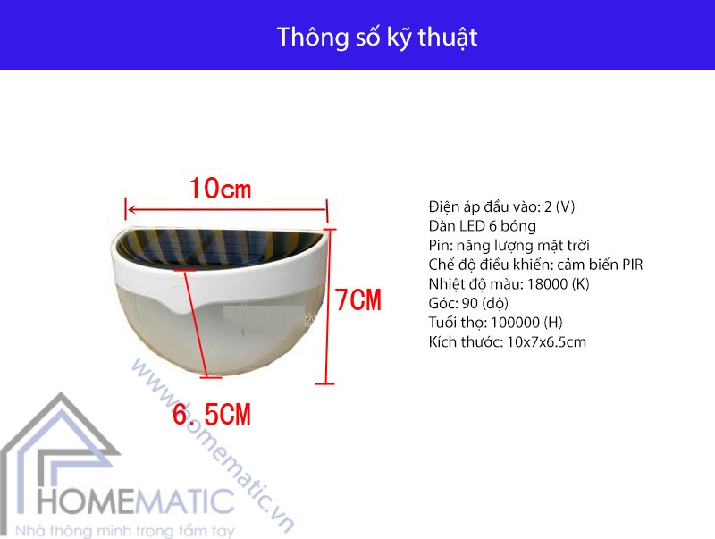Đèn LED năng lượng mặt trời cảm biến ánh sáng XY-1809