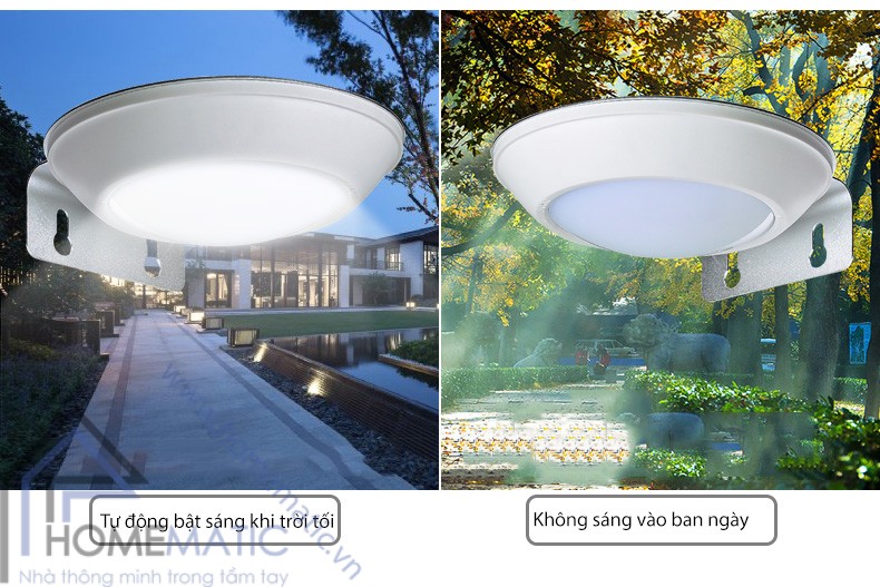 Đèn Led năng lượng mặt trời cảm biến chuyển động radar LGJ-1605 