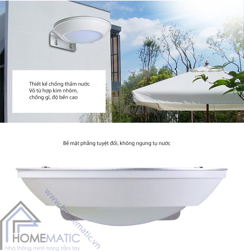 Đèn Led năng lượng mặt trời cảm biến chuyển động radar LGJ-1605 