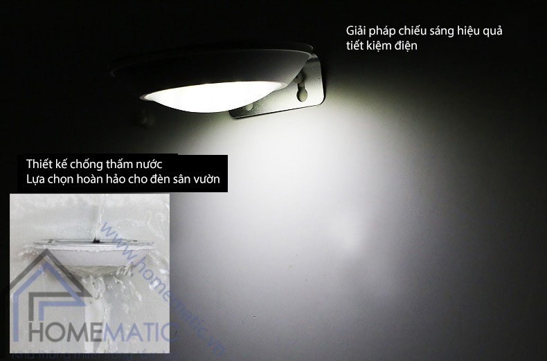 Đèn Led năng lượng mặt trời cảm biến chuyển động radar LGJ-1605 