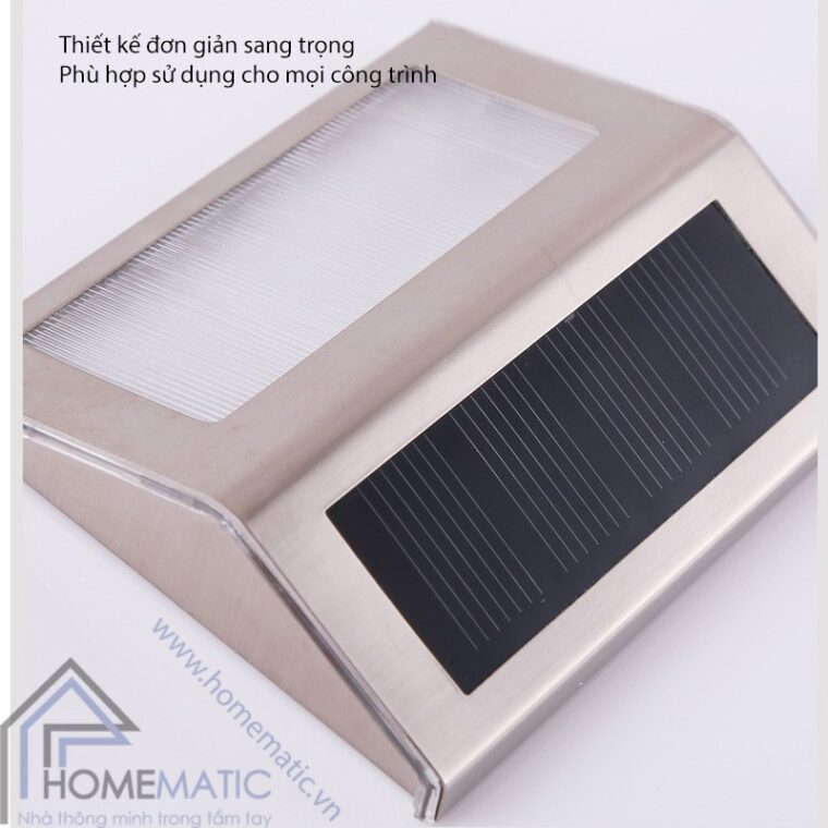 Đèn LED năng lượng mặt trời cảm quang cầu thang, hành lang SLS1708I