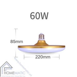Bóng đèn LED đui xoáy lắp trần, trang trí JIA