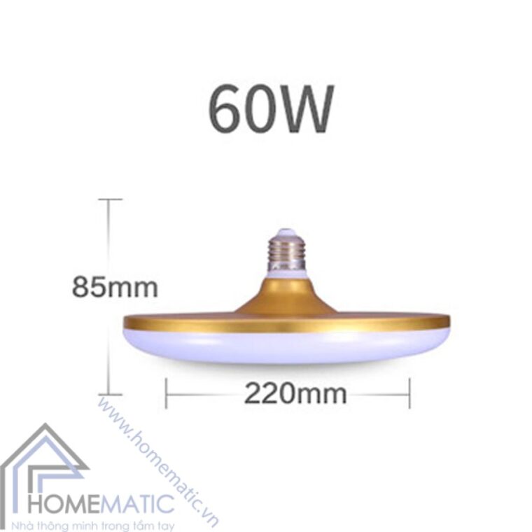 Bóng đèn LED đui xoáy lắp trần, trang trí JIA