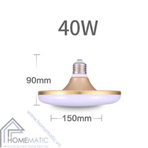 Bóng đèn LED đui xoáy lắp trần, trang trí JIA