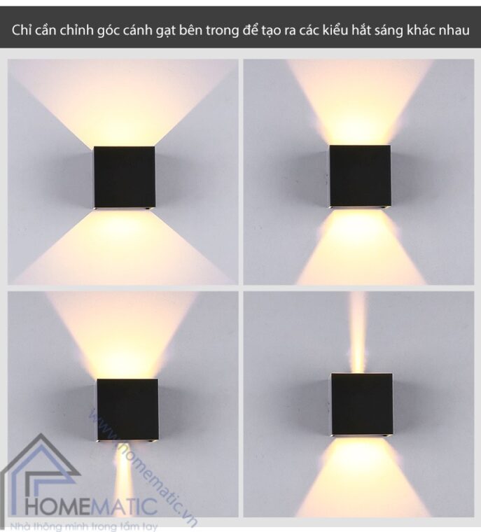 Đèn LED hắt có điều chỉnh hướng ánh sáng và chống nước ZZ-BD045