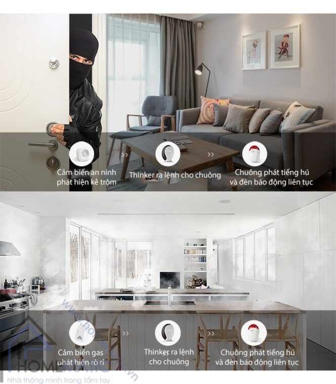 Chuông báo động an ninh Geeklink GS-1