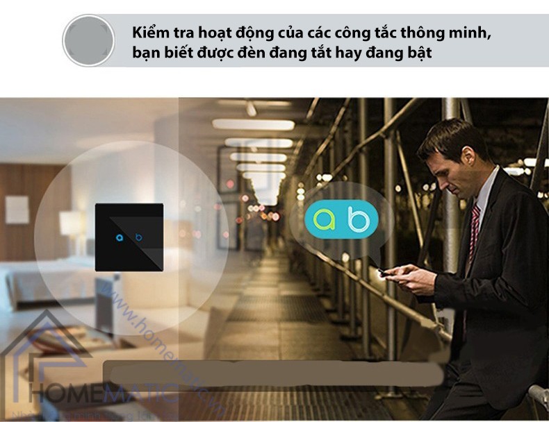 Trung tâm điều khiển nhà thông minh Geeklink Thinker GT-1 