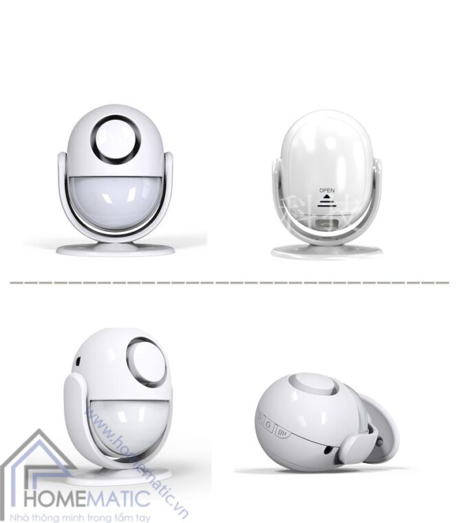 Bộ báo động chống trộm hồng ngoại học lệnh thông minh KERUI KR-P6