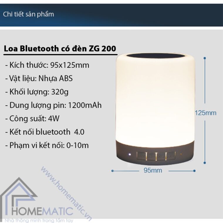 ZG 200 chi tiet san pham