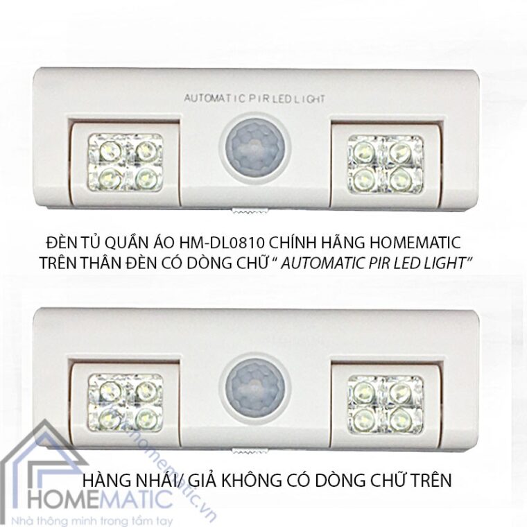 den tu quan ao/ tu bep homematic HM-DL0810