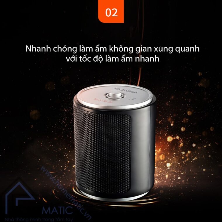 may suoi konka lam nong nhanh