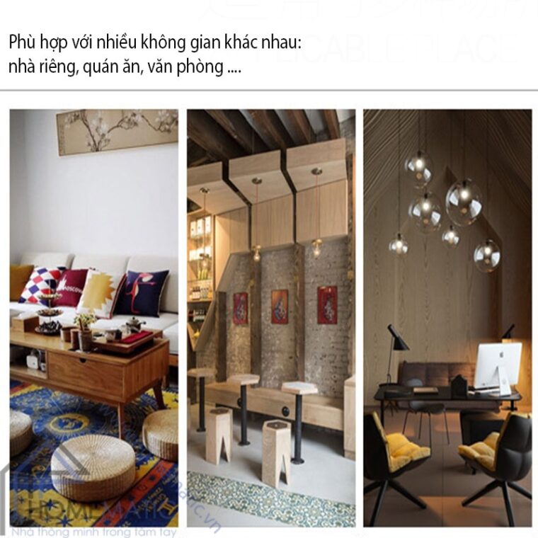 ZG 200 phu hop nhieu khong gian