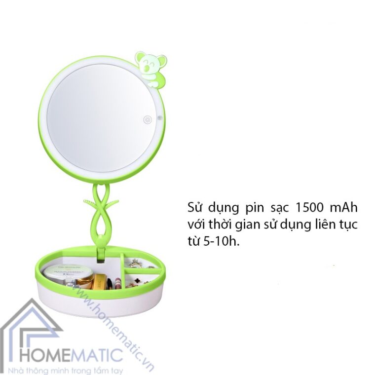 guong jn008 su dung pin sac