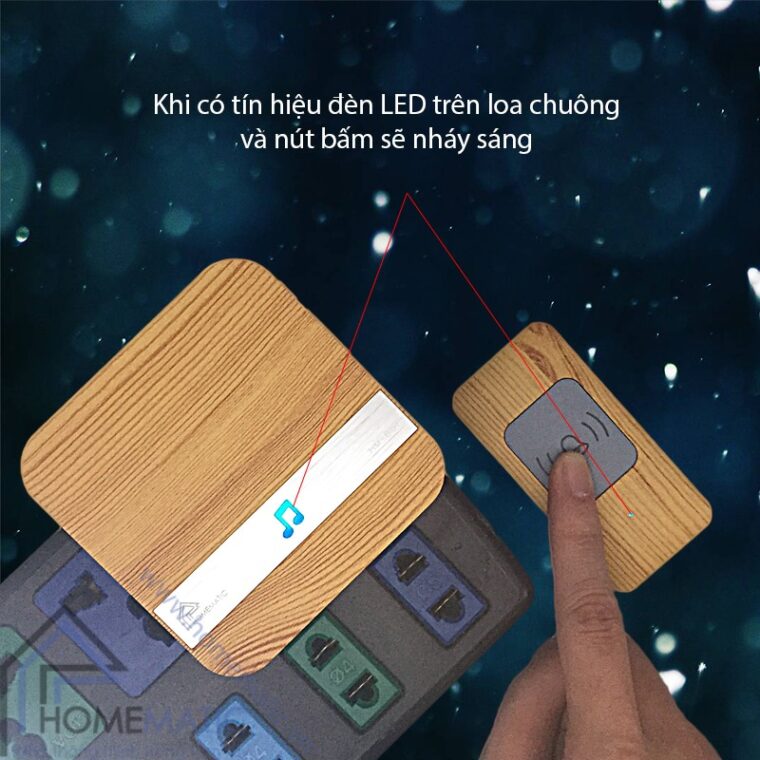 chuong hm801 LED nhay sang