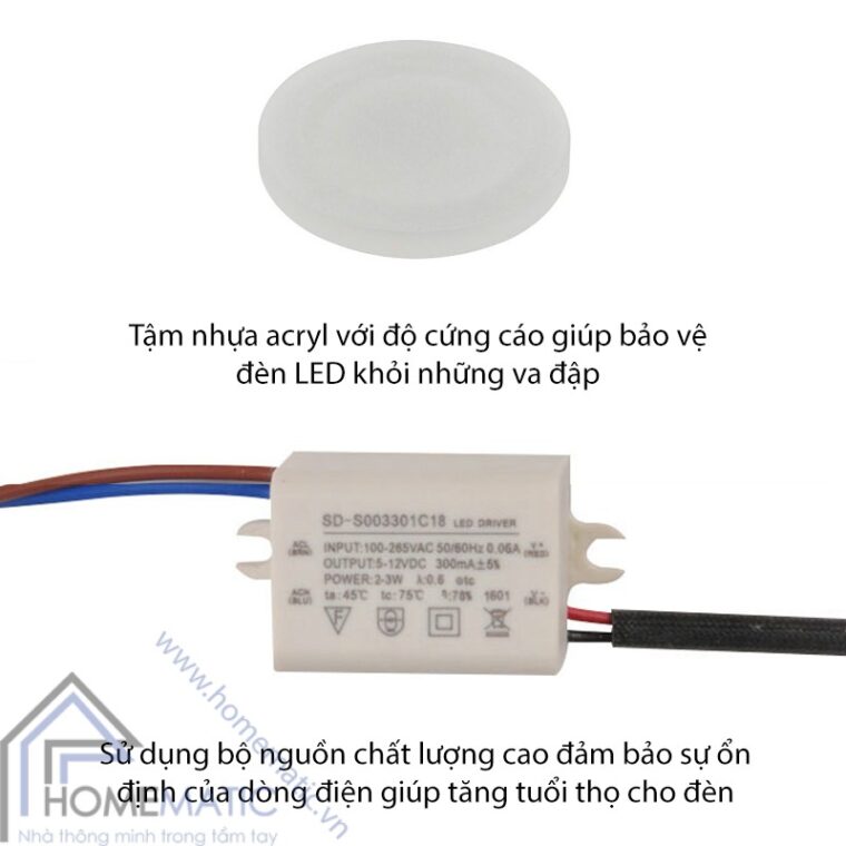 BE1215B tam nhua + bo nguon