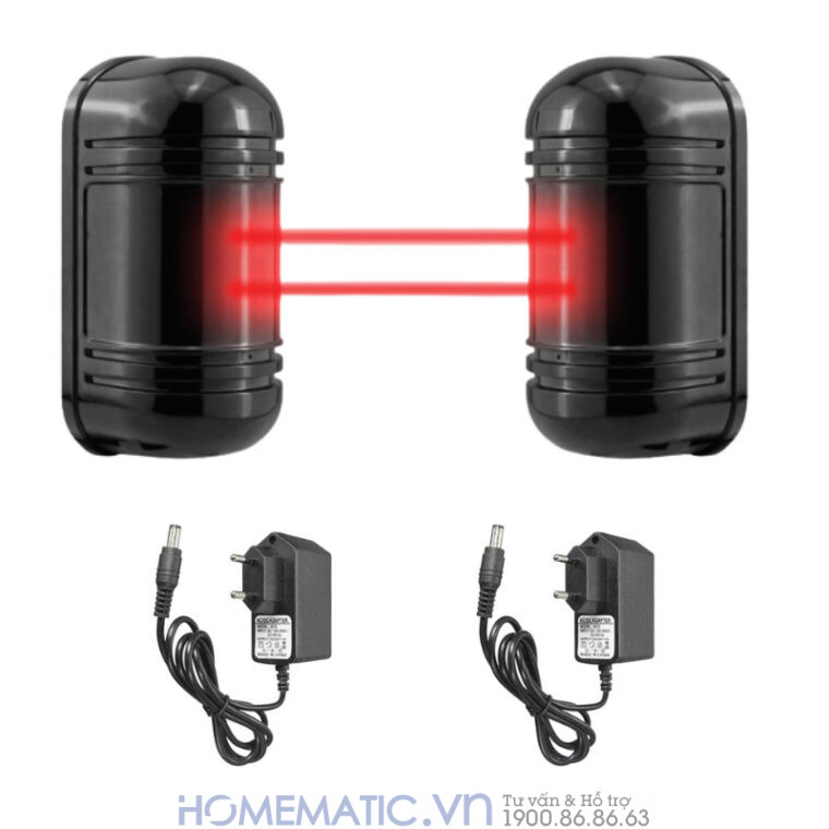Hàng Rào Hồng Ngoại Báo động 2 Tia 100m Abt-100v2