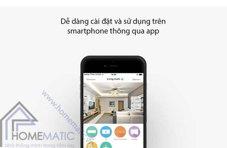 Geeklink GC3 su dung qua app