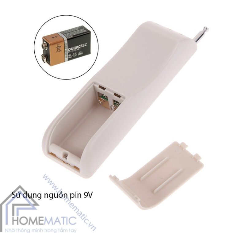R4B4T su dung pin 9V