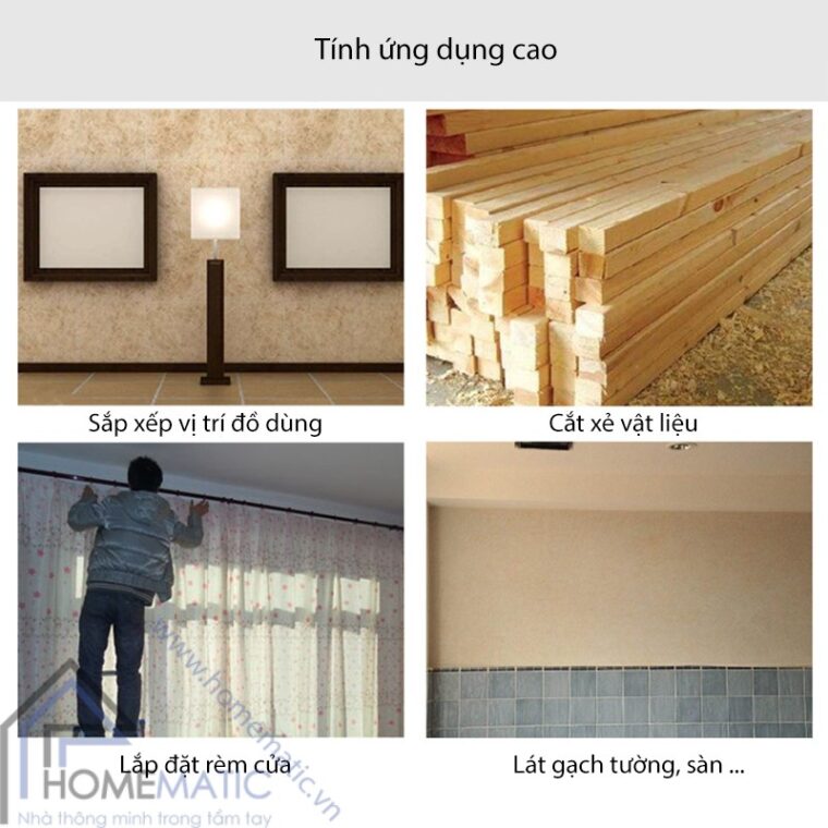 thuoc laser 2 tia nivo LV05 ung dung cao