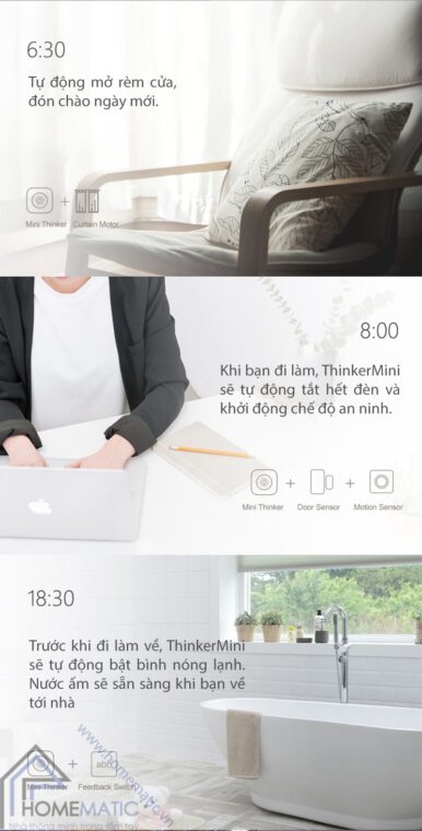 Thinker Mini ngu canh thong minh