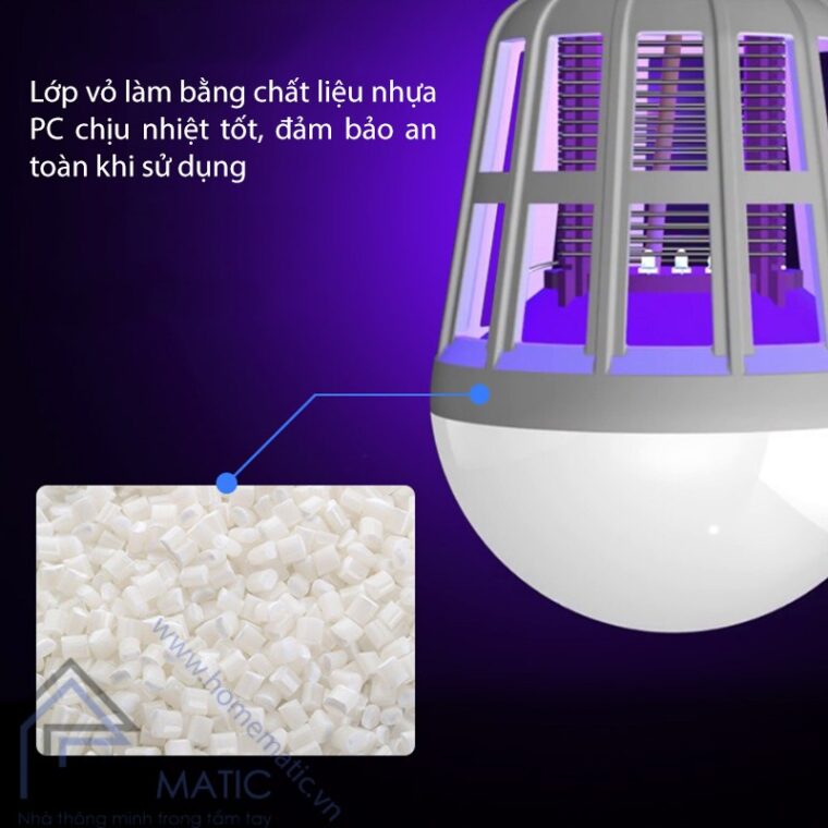 bong den bat muoi E27 vo chiu nhiet