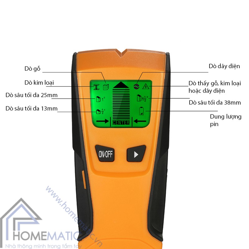 may do am tuong th210 man hinh hien thi