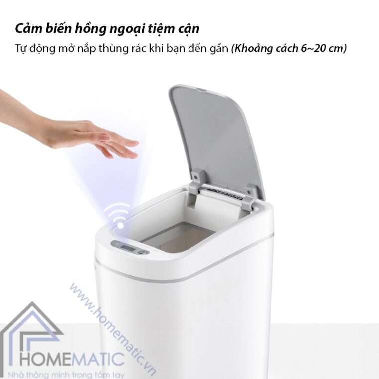 thung rac dzt-7-2s cam bien tiem can