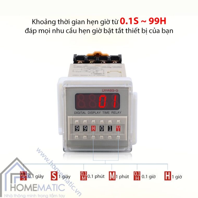 DH48S-S khoang hen gio