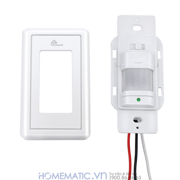 Công Tắc Cảm Biến Chuyển động Pir âm Tường Pir118