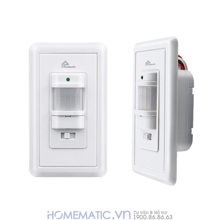 Công Tắc Cảm Biến Chuyển động Pir âm Tường Pir118