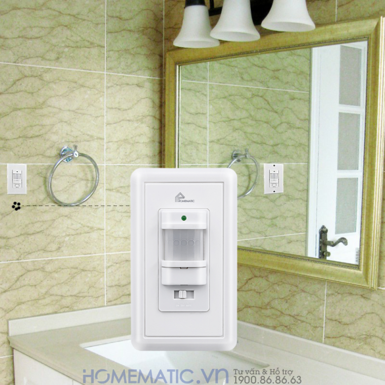 Công Tắc Cảm Biến Chuyển động Pir âm Tường Pir118 Công Tắc Cảm Biến Chuyển động Pir âm Tường Pir118