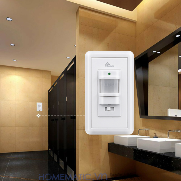 Công Tắc Cảm Biến Chuyển động Pir âm Tường Pir118 Công Tắc Cảm Biến Chuyển động Pir âm Tường Pir118