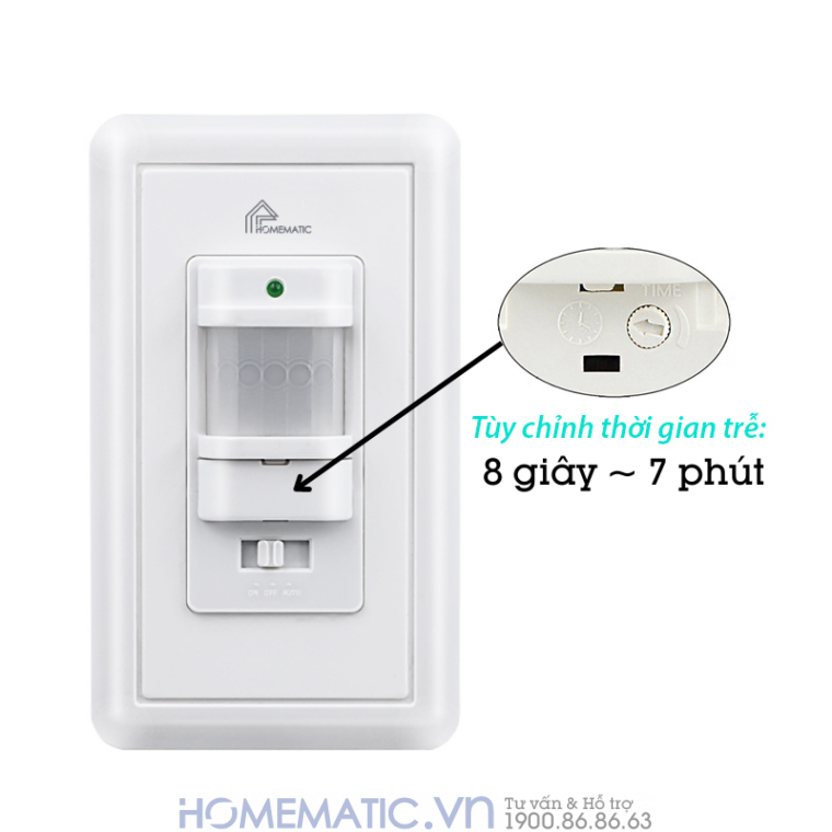 Công Tắc Cảm Biến Chuyển động Pir âm Tường Pir118 Công Tắc Cảm Biến Chuyển động Pir âm Tường Pir118