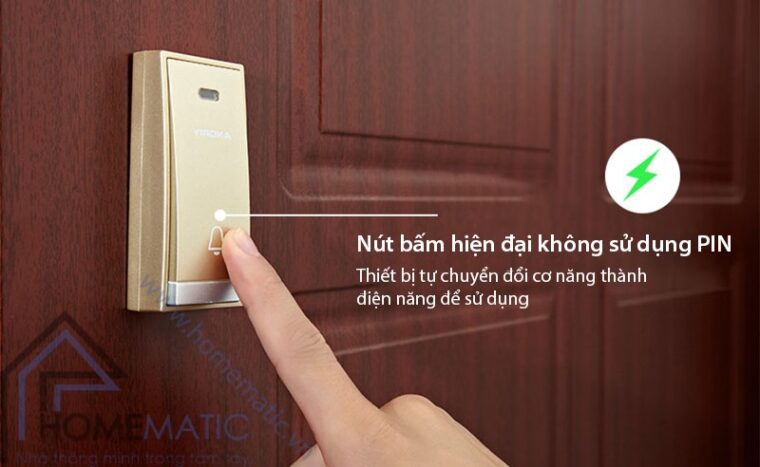 yiroka q688 nut bam khong dung pin