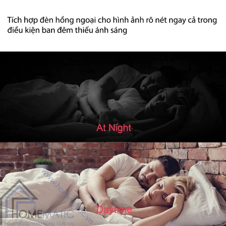 Camera Wifi Tuya HM-CK-88 hinh anh ro net ban dem