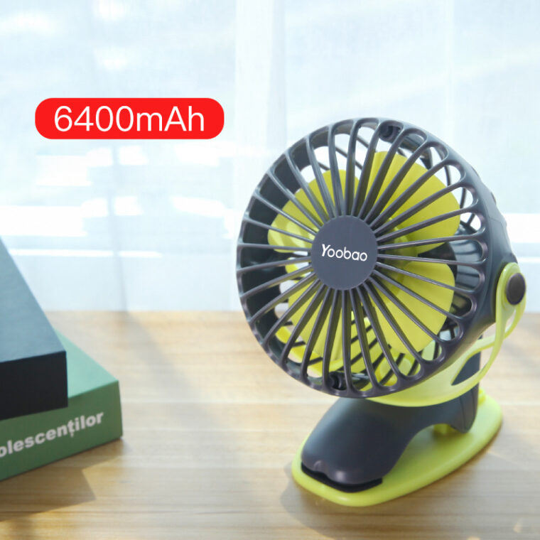 quat yoobao F04 xam xanh 6400