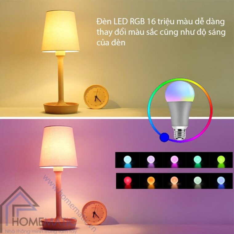 bong den CR60 doi mau