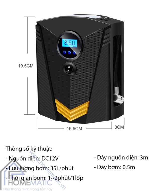 may bom oto CZK-3604 thong so ky thuat