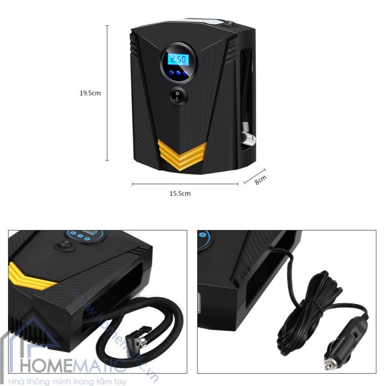 may bom oto CZK-3604 kich thuoc